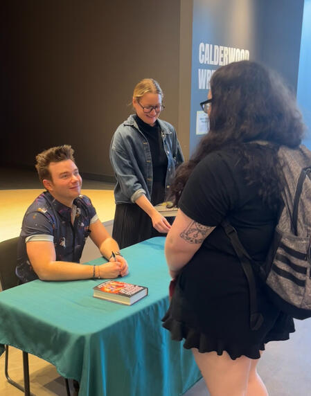 Picture of me and Chris Colfer.